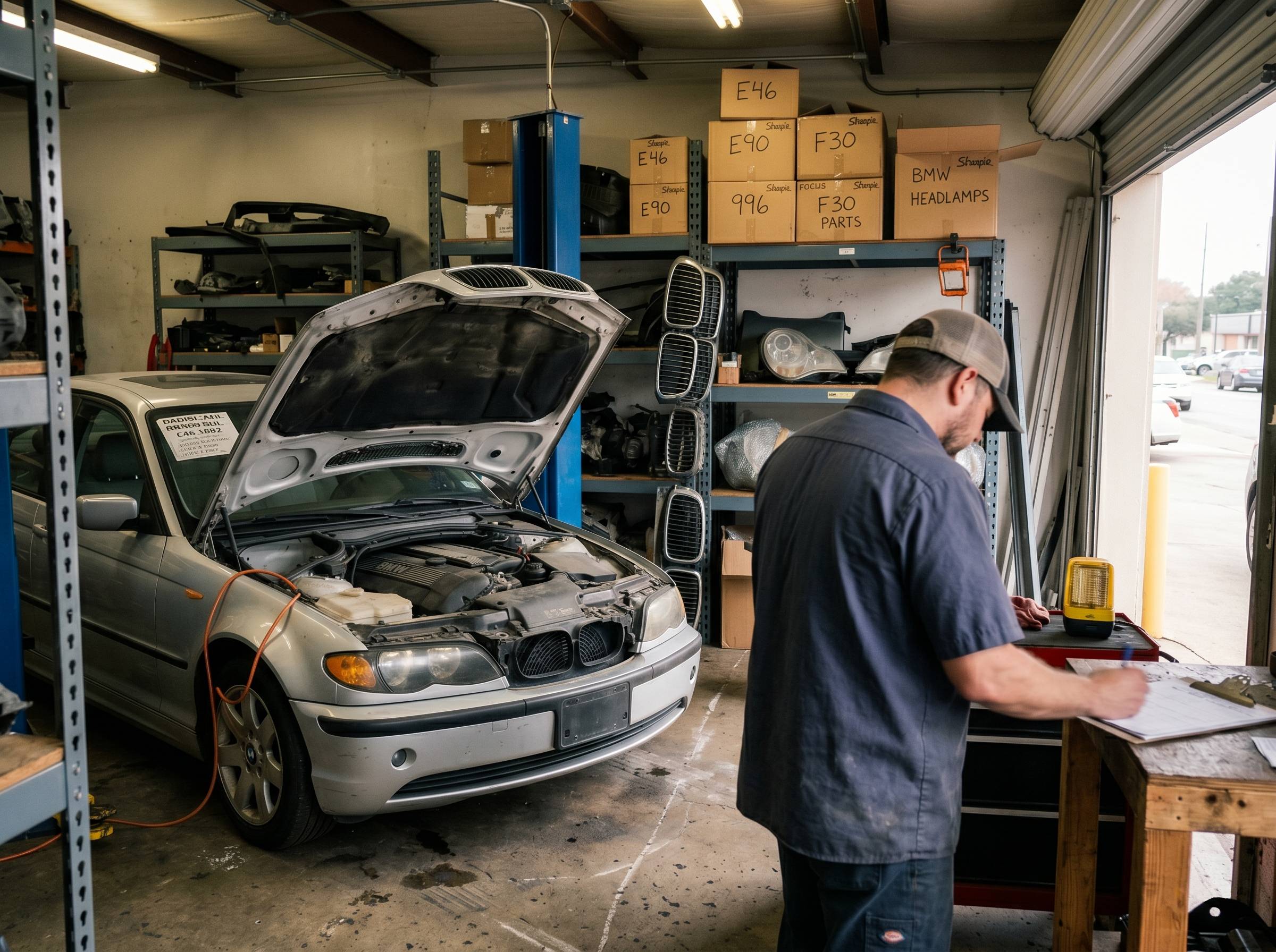 Auto Foreign Parts shop floor — Dallas, Texas